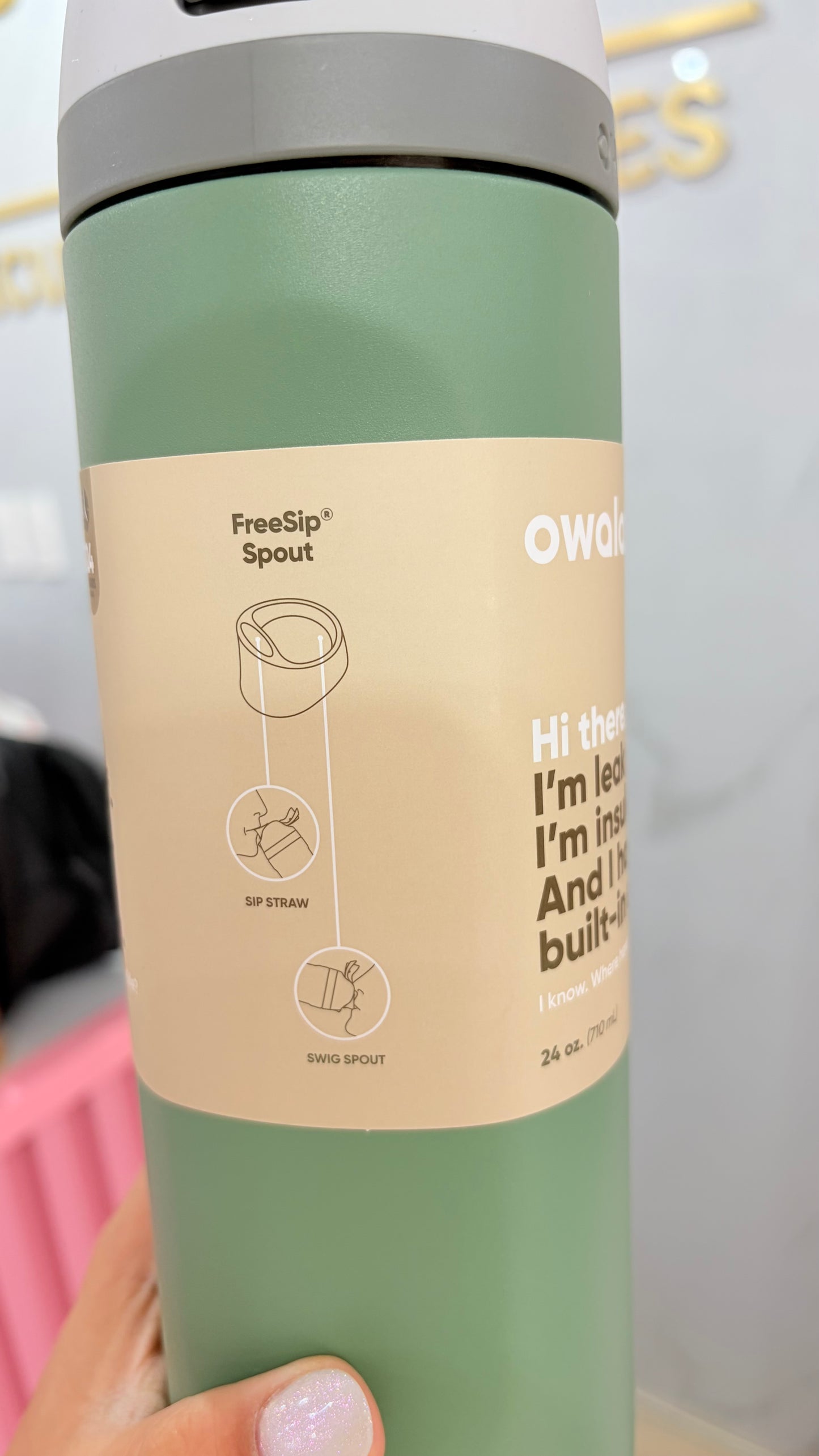 Termo Verde 710ml Owala