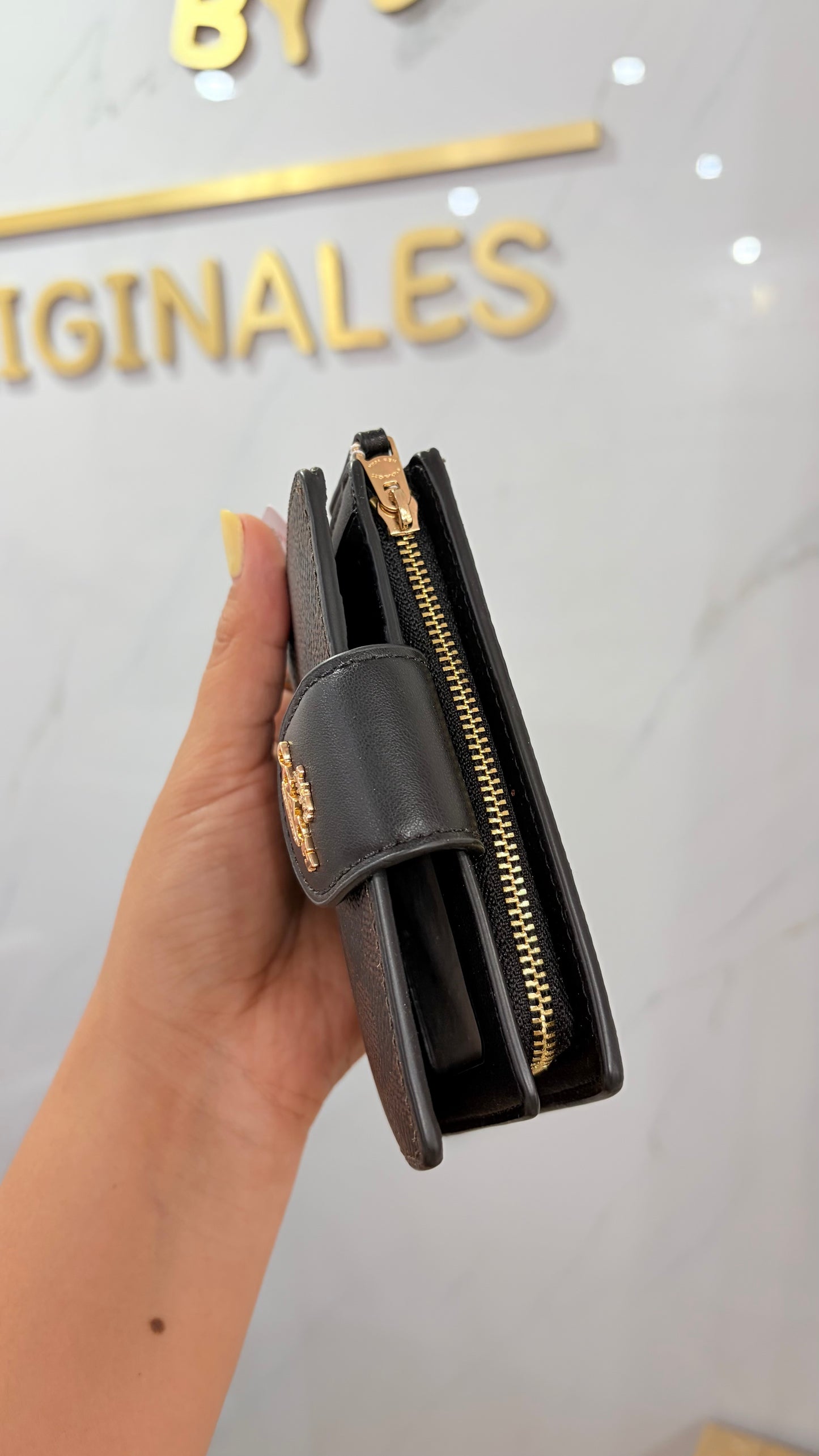 Cartera Dama Chocolate Coach