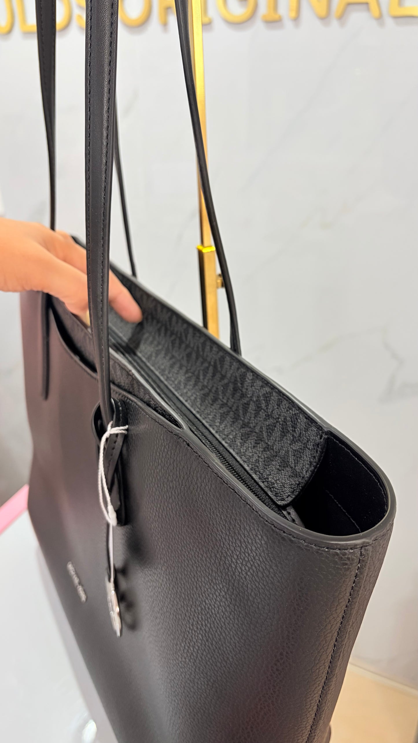 Bolsa Dama Tote Negro Michael Kors
