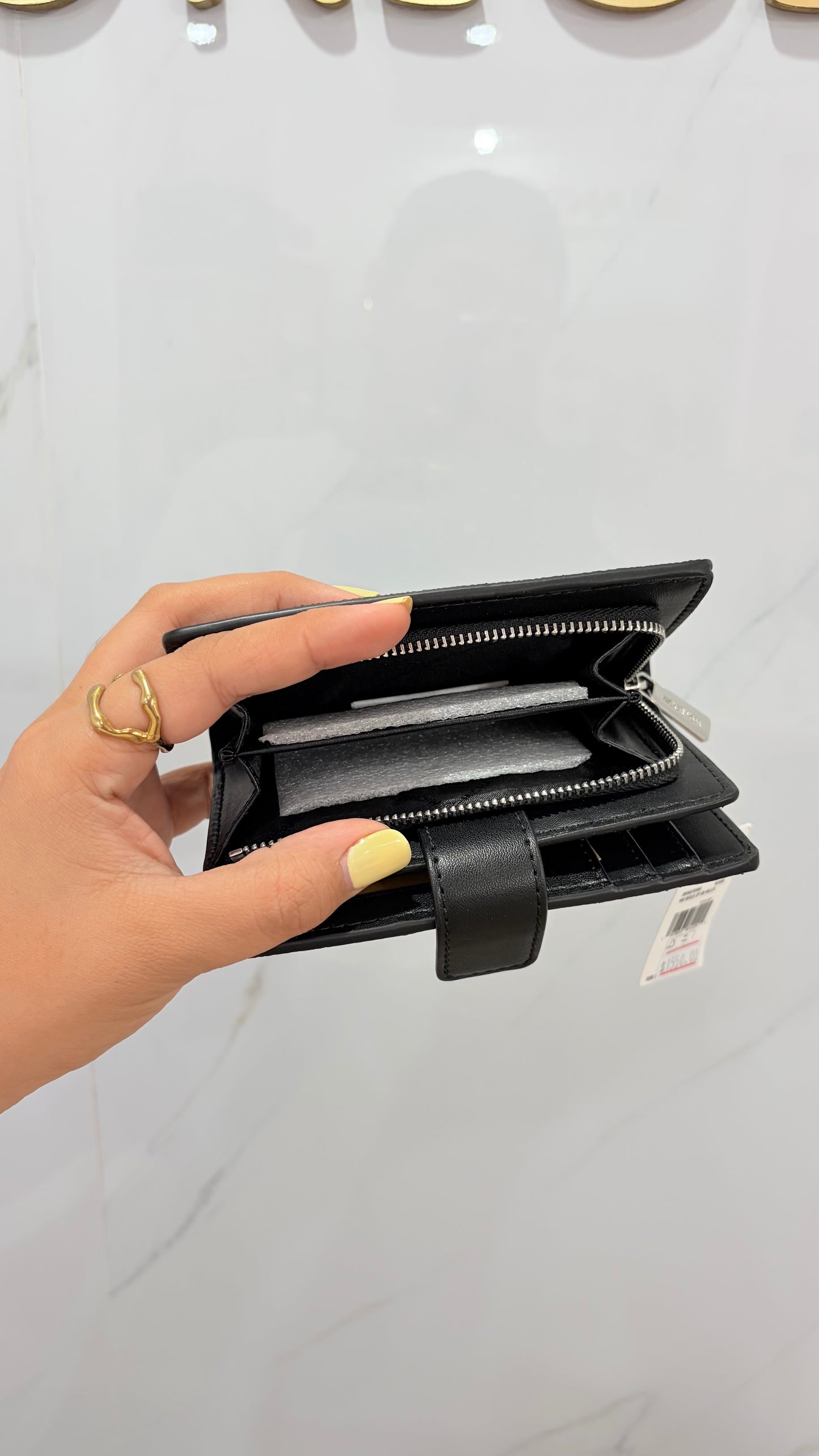 Cartera Negra Estrellas Michael Kors