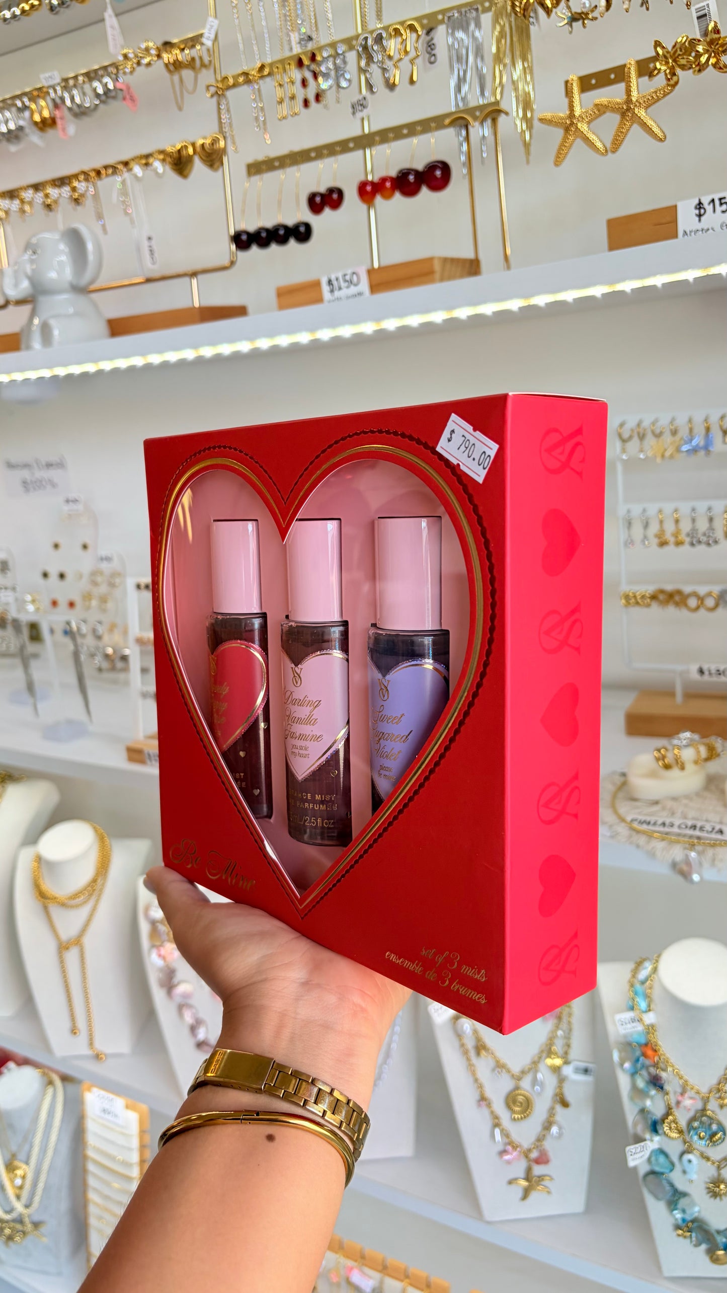 Set Body Mist 3 Piezas 75ml Be Mine Valentine’s Day Victoria’s Secret