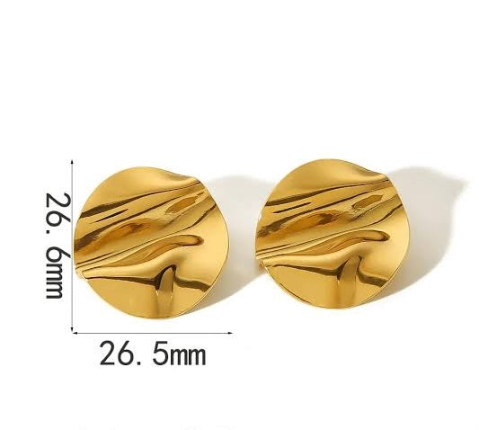 Aretes Circulares Ondas