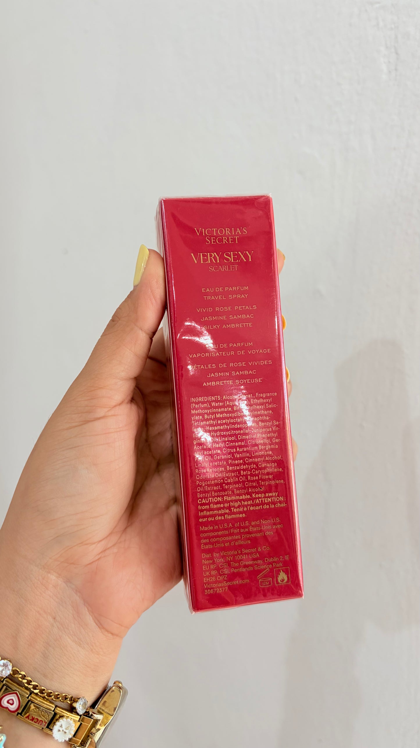 Perfume Dama Travel Very Sexy Scarlet 7ml Victoria’s Secret