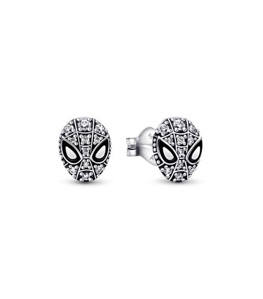 Aretes De Plata 925 Spiderman