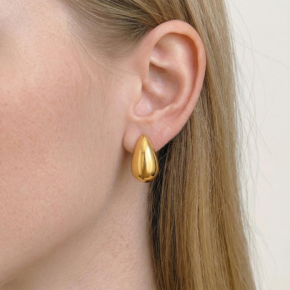 Aretes Gota Medianos