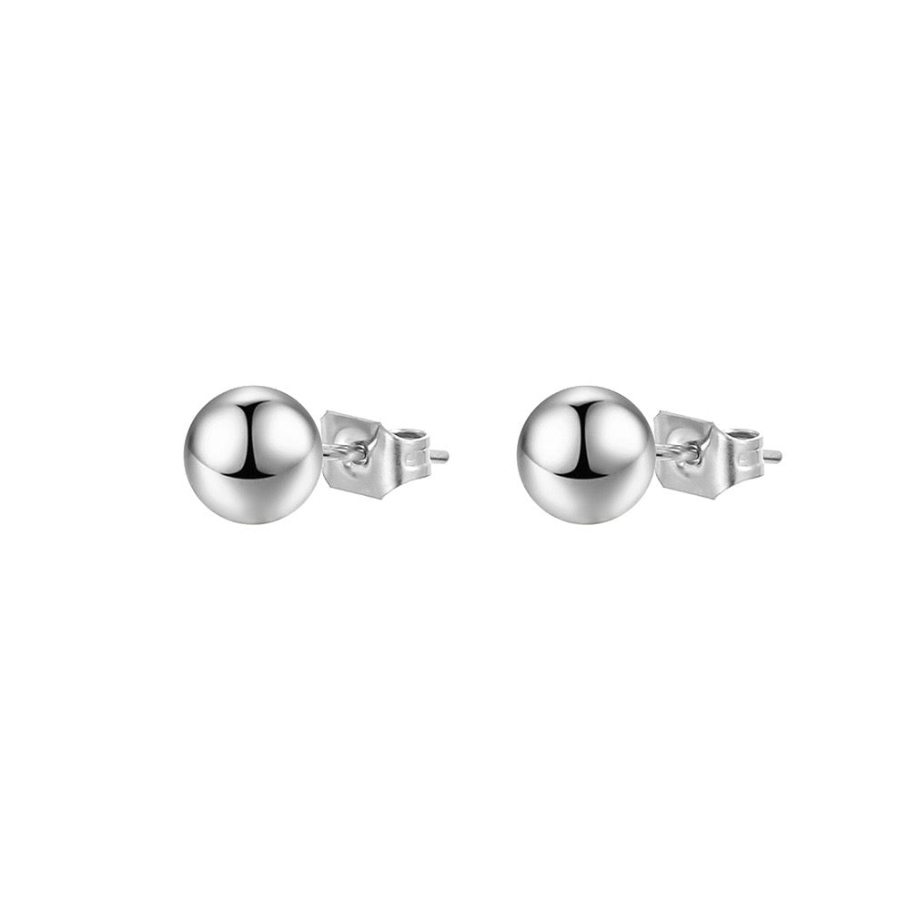 Aretes Mini Bolita Redondo