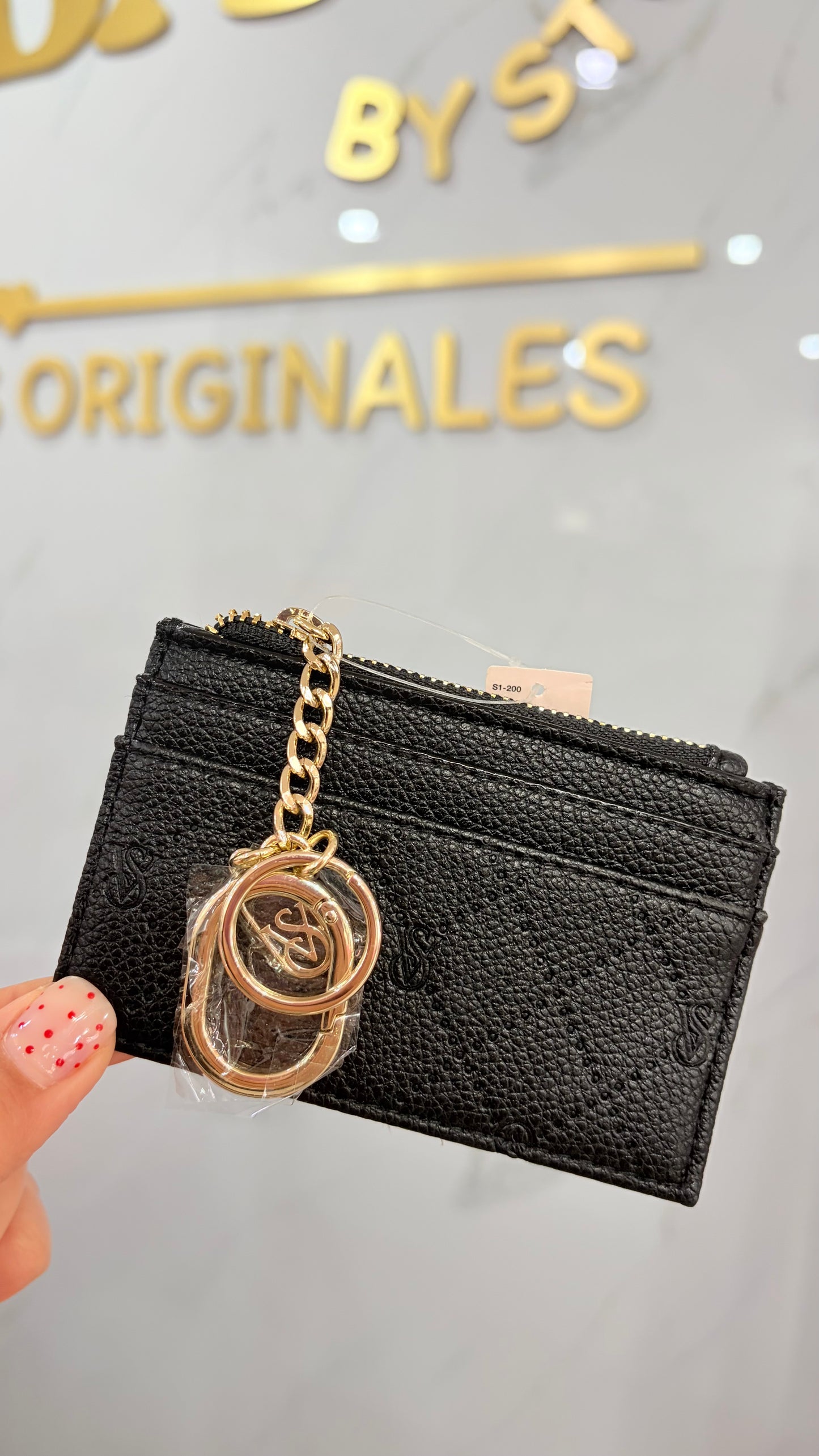 Monedero - Tarjetero Dama Negro Victoria’s Secret