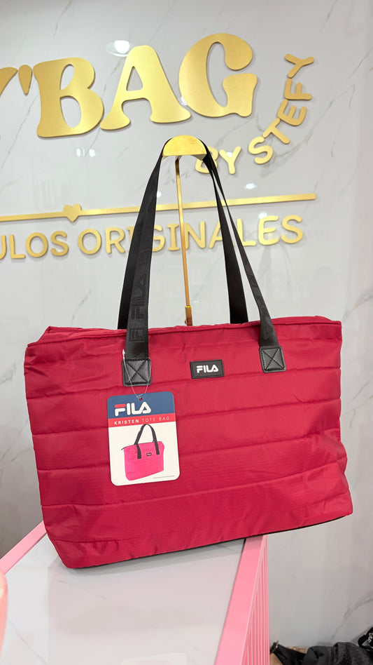 Bolsa Dama Tote Rojo Fila