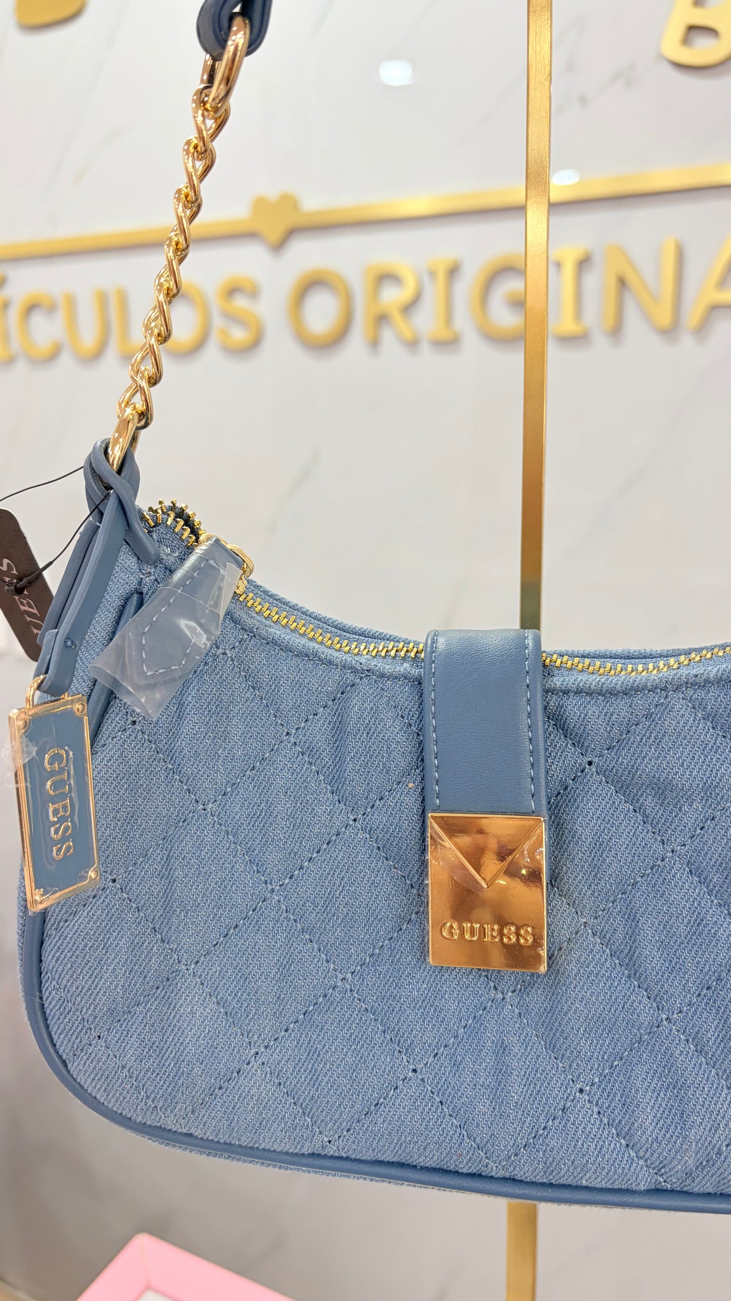 Bolsa Dama Mezclilla Guess