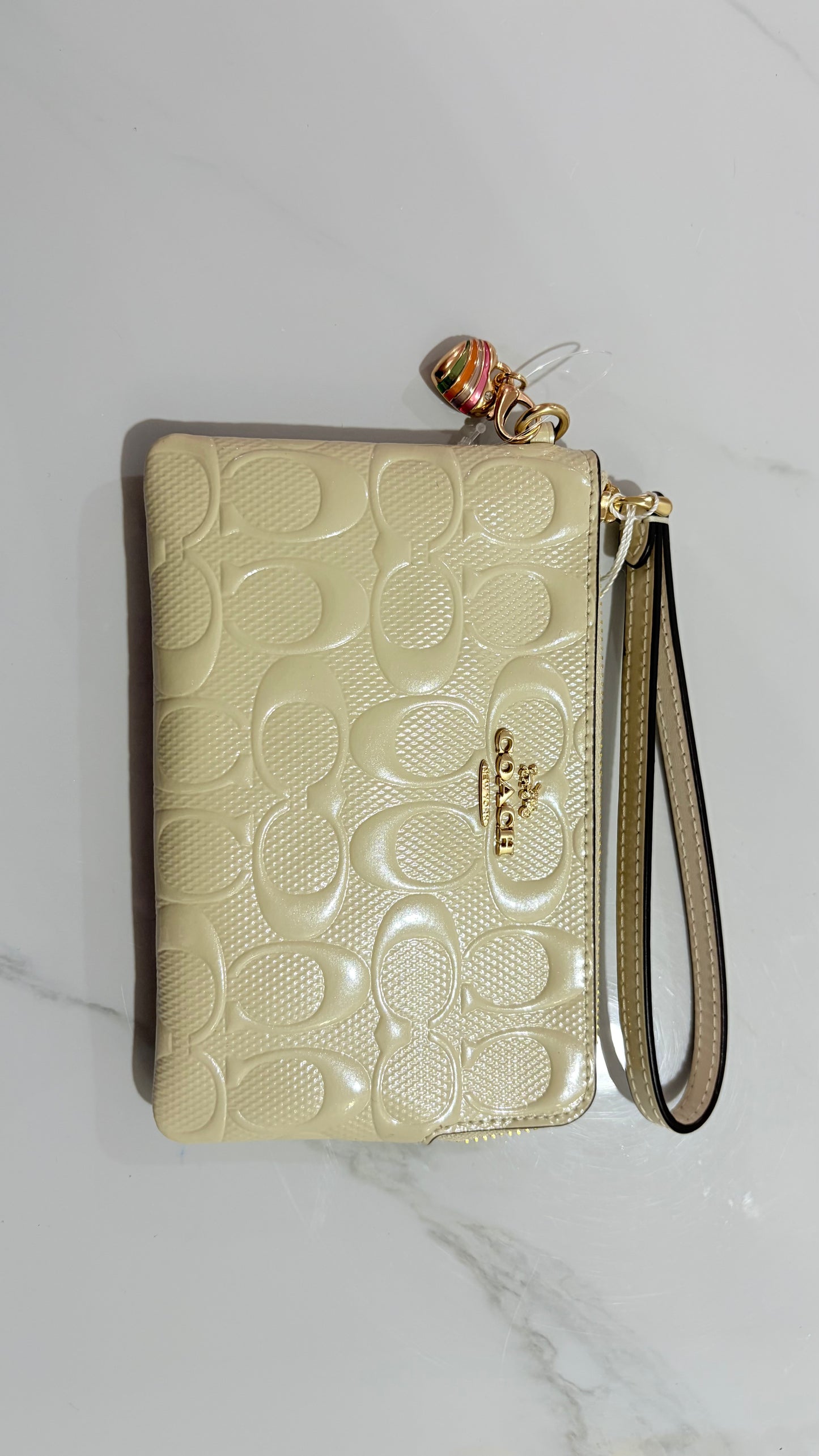 Muñequera Dama Chica Blanca Coach