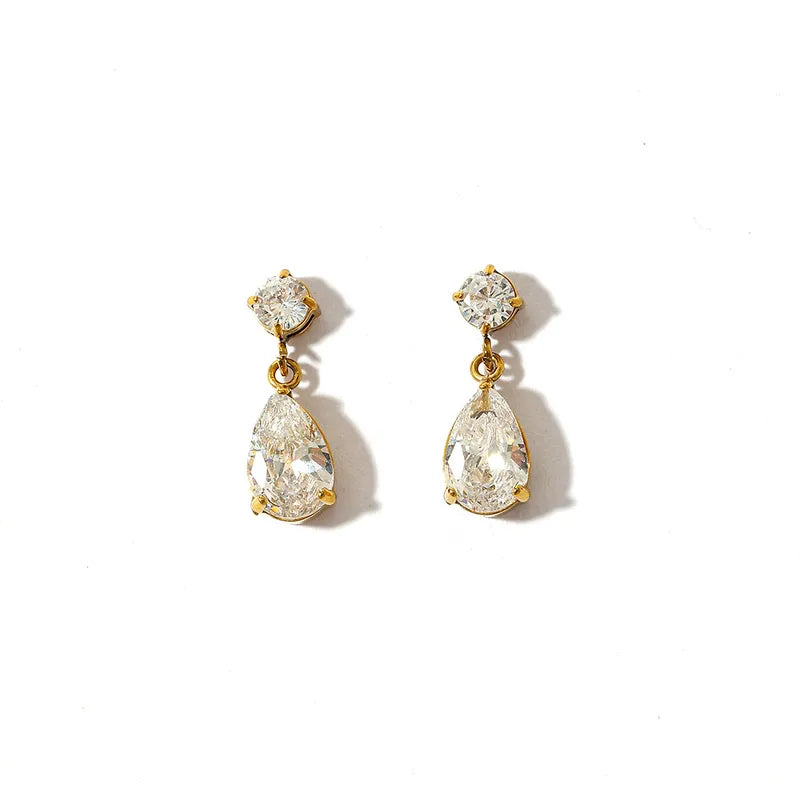 Pendientes Piedras Blancas