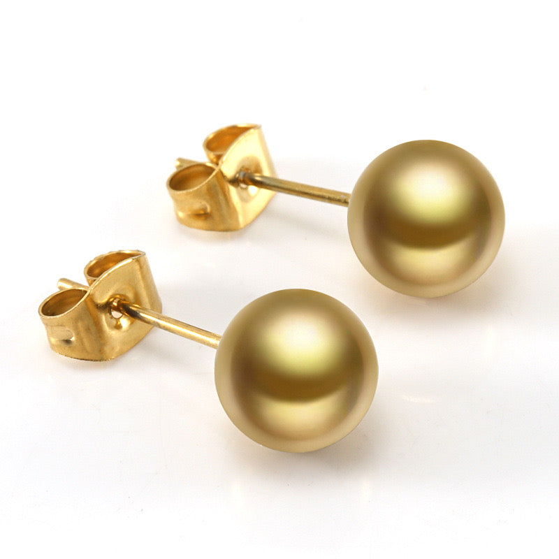 Aretes Mini Bolita Redondo