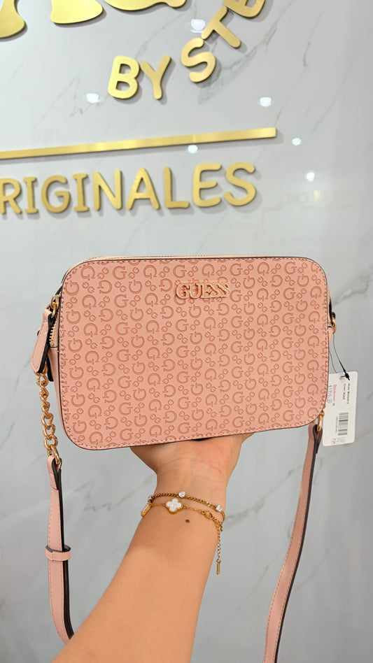 Bolsa Dama Crossbody Nude Guess