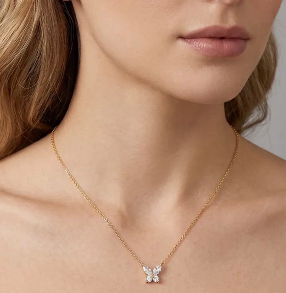 Collar Mariposa Mini