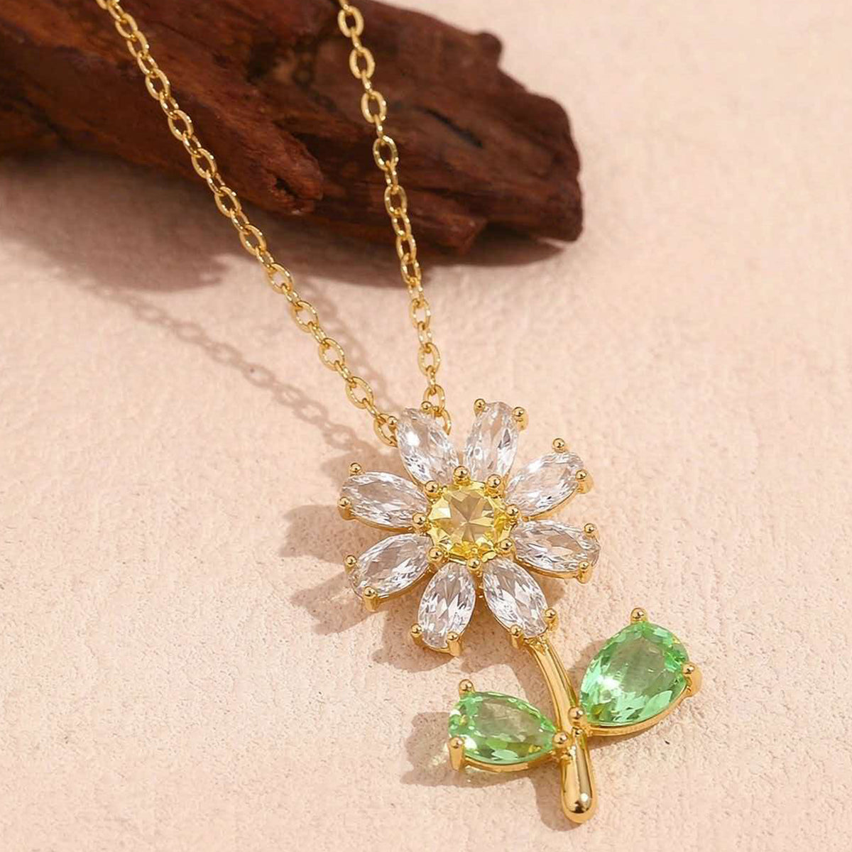 Collar Flor Girasol