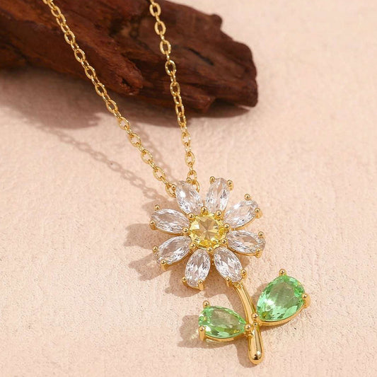 Collar Flor Girasol
