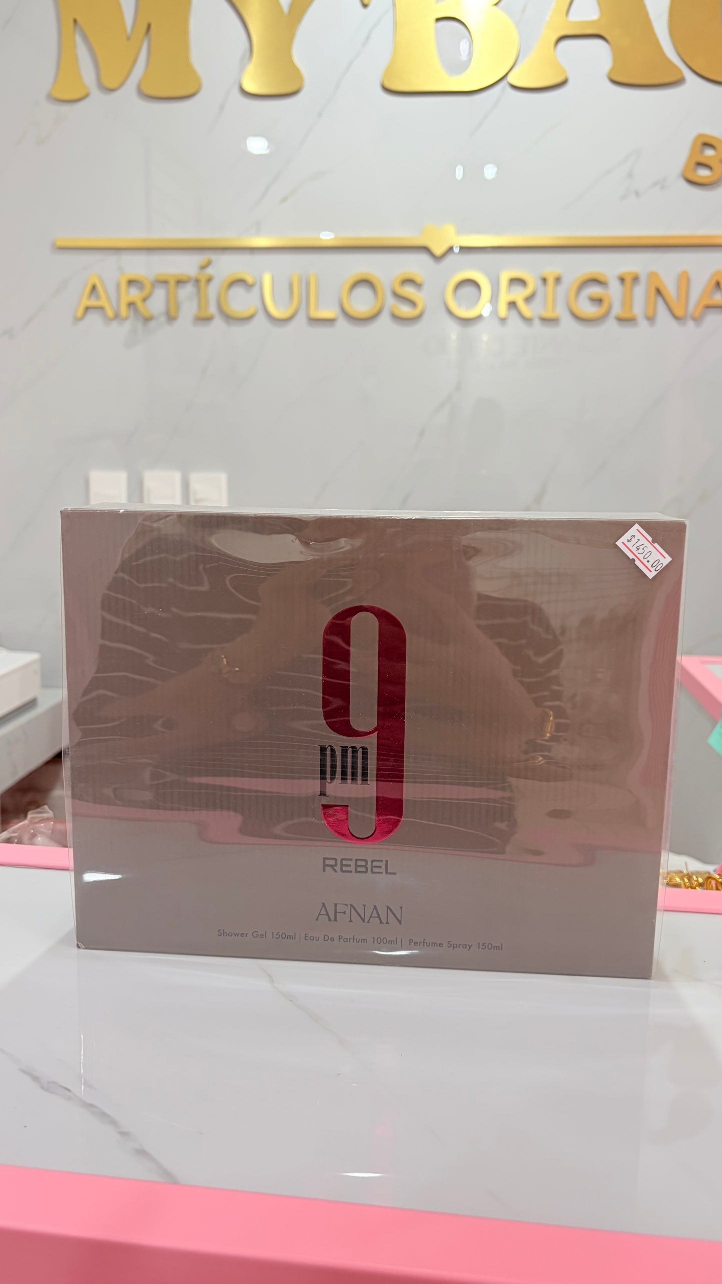 Set Perfume Caballero Rebel 9PM Afnan