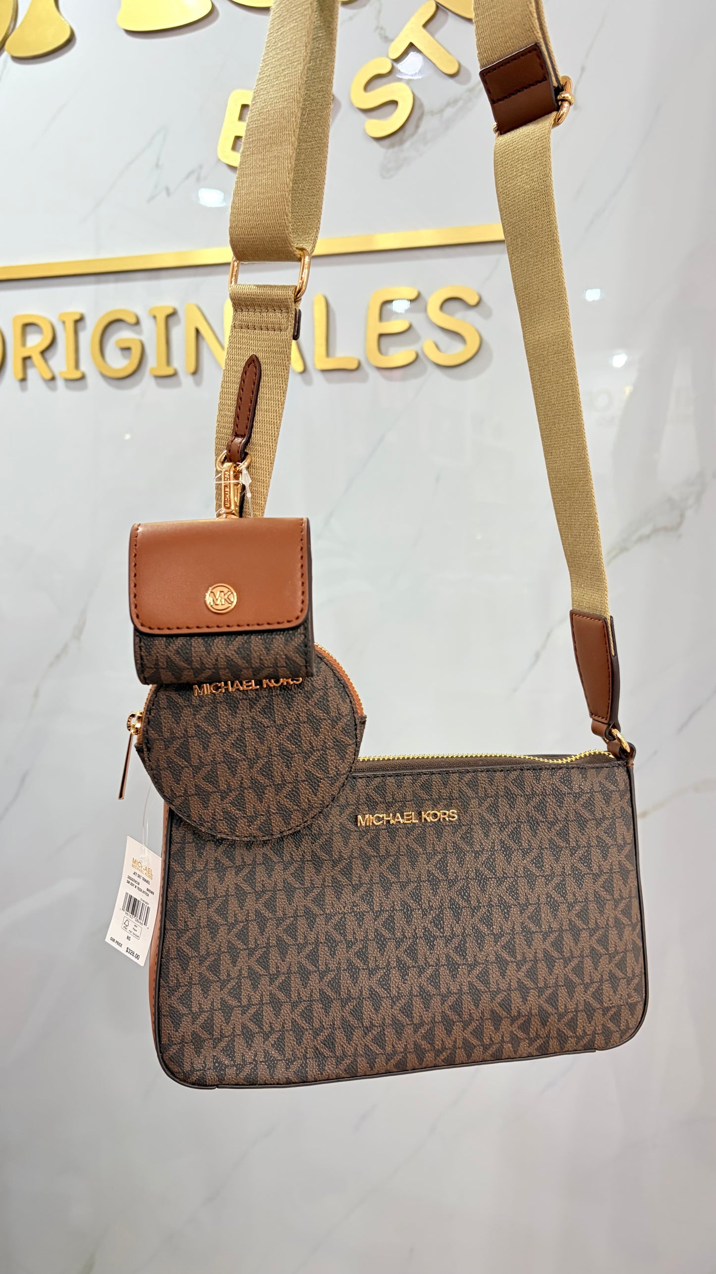 Bolsa Dama Chocolate Michael Kors