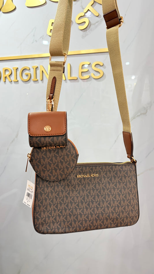 Bolsa Dama Chocolate Michael Kors
