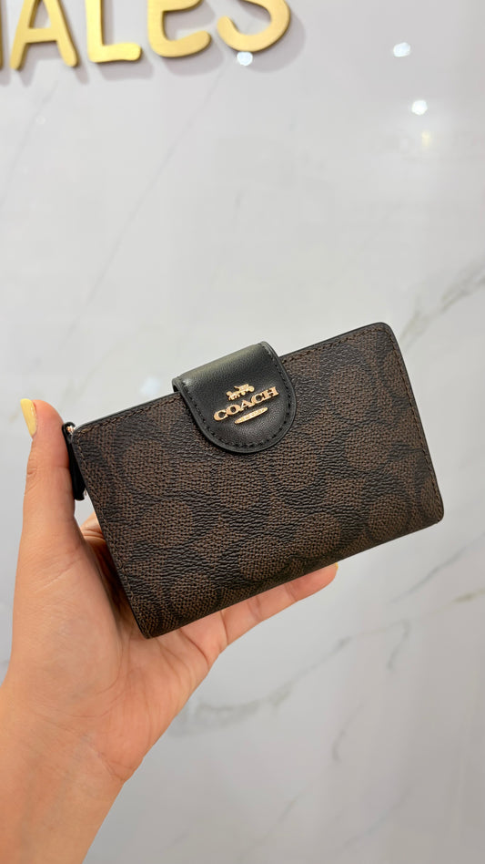 Cartera Dama Chocolate Coach