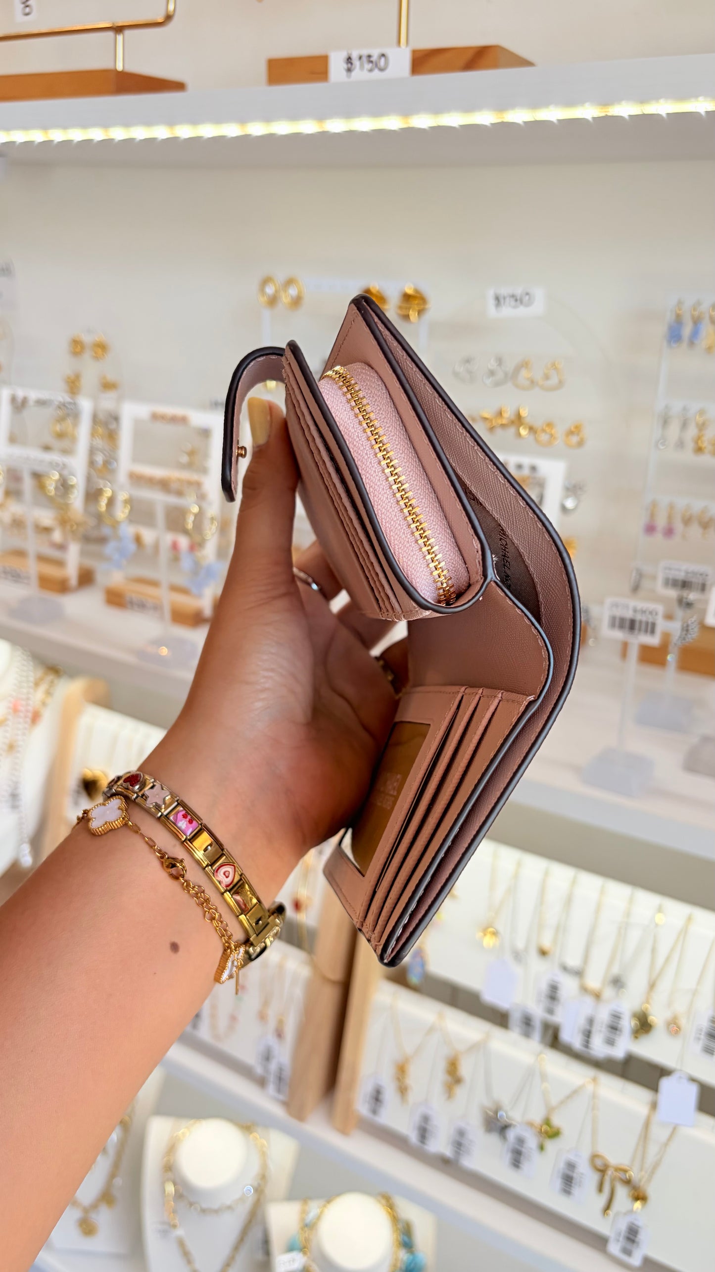 Cartera Rosa Dama Michael Kors