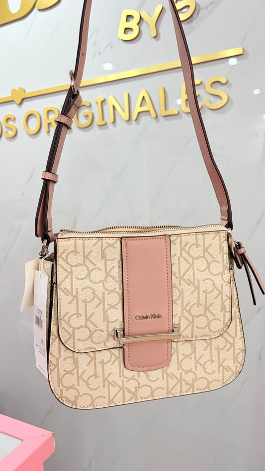 Bolsa Crossbody Rosa Calvin Klein