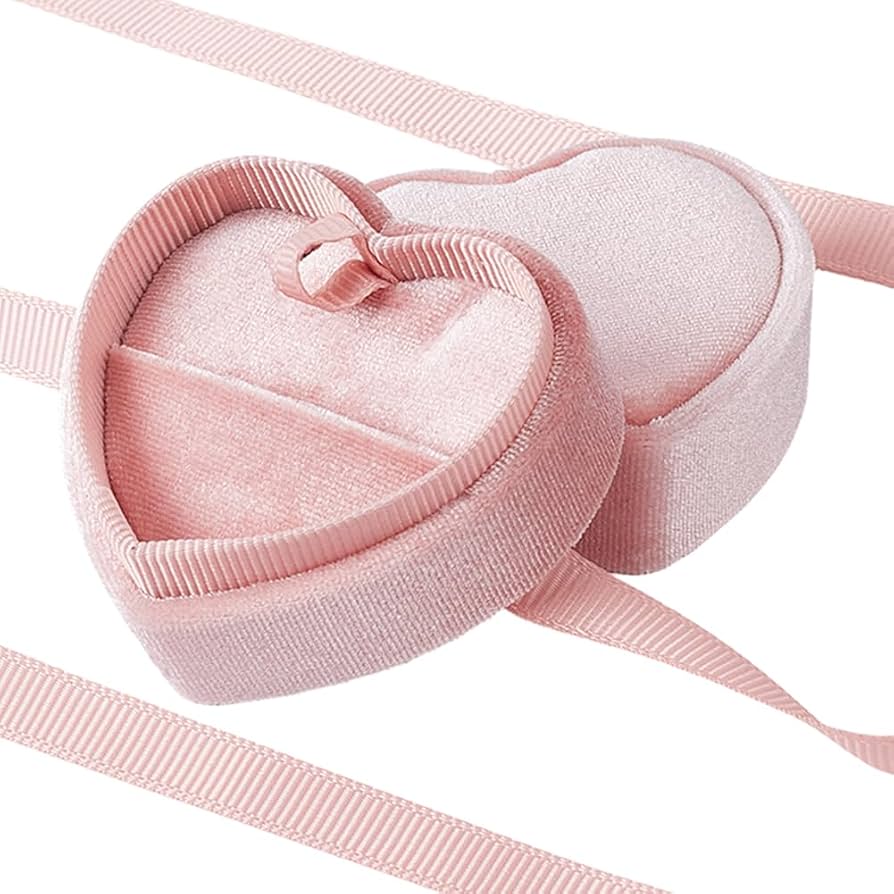 Cajita De Regalo Corazón Rosa
