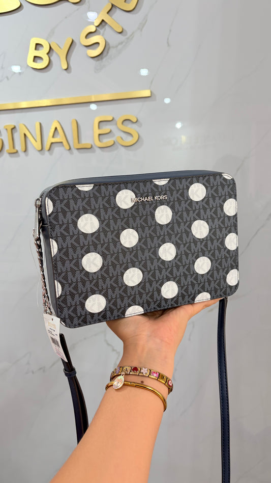 Bolsa Dama Azul Polka Dot Michael Kors￼