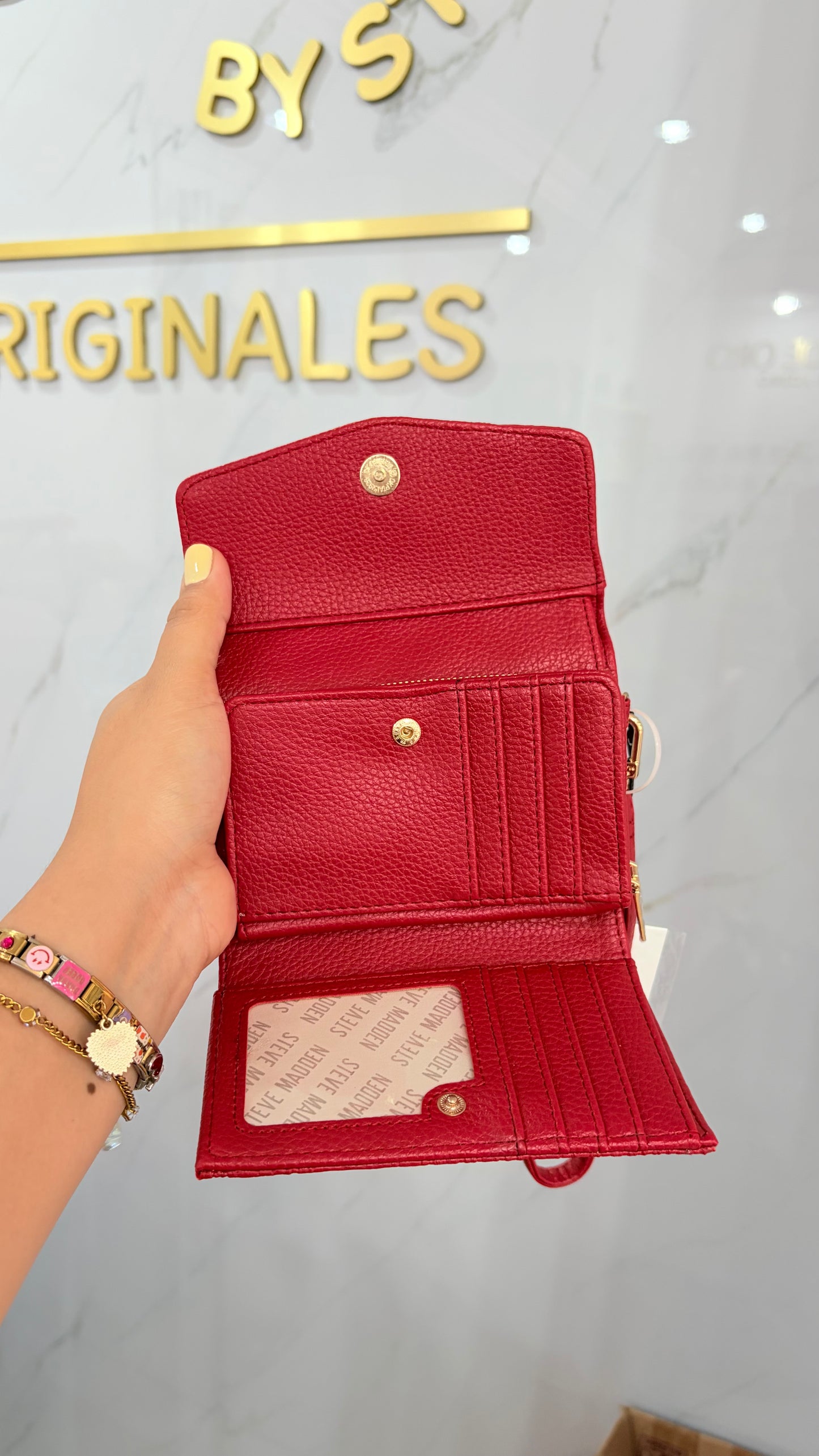 Cartera Dama Roja Steve Madden