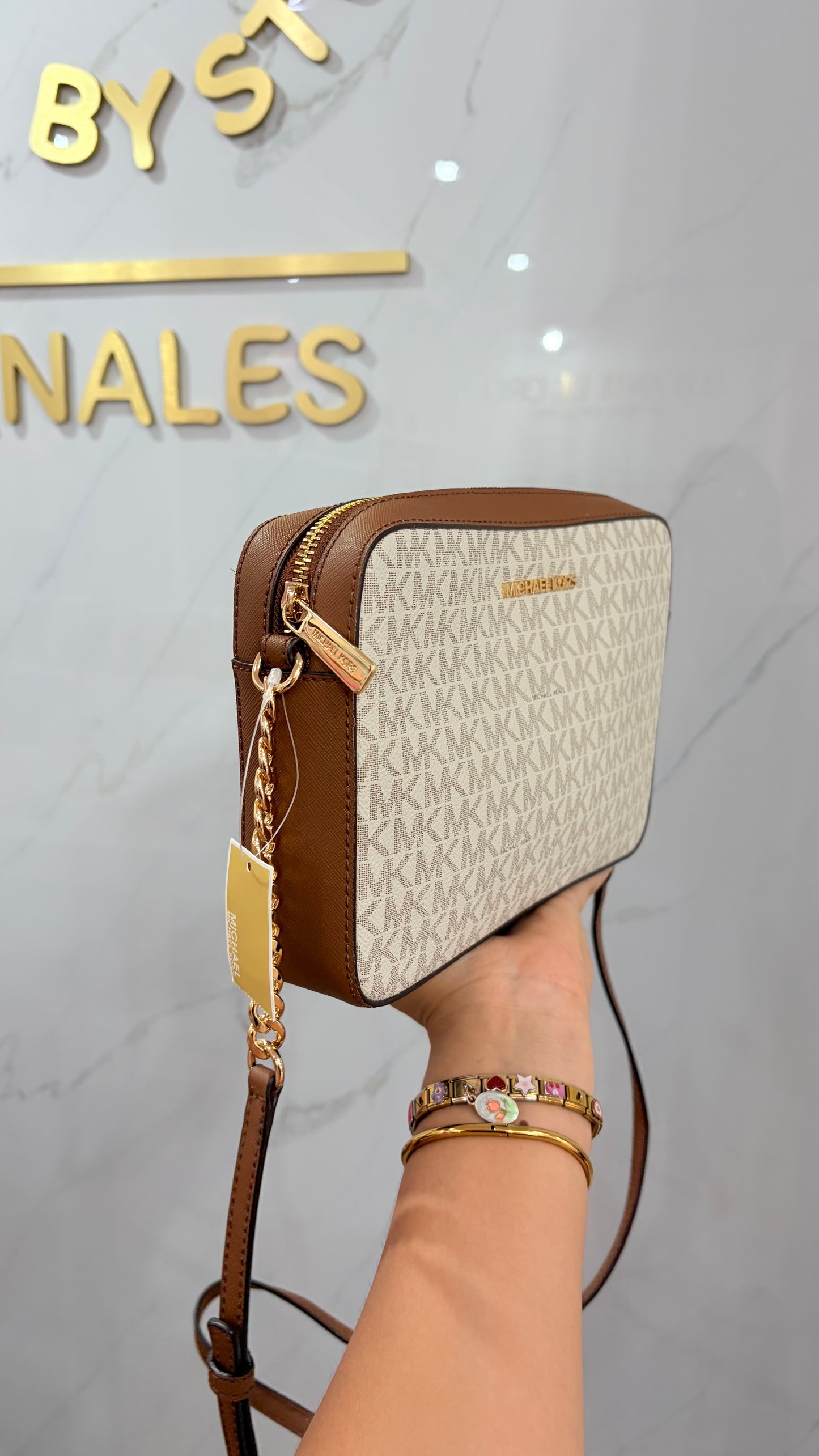 Bolsa Dama Vainilla Michael Kors