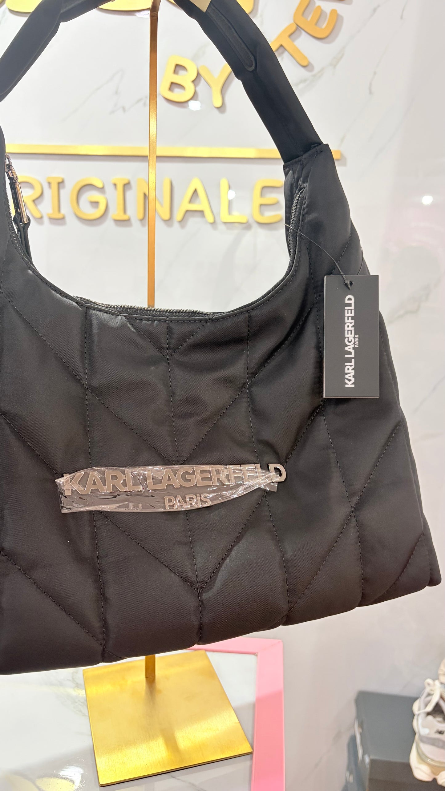 Bolsa Dama Negra Karl Lagerfeld