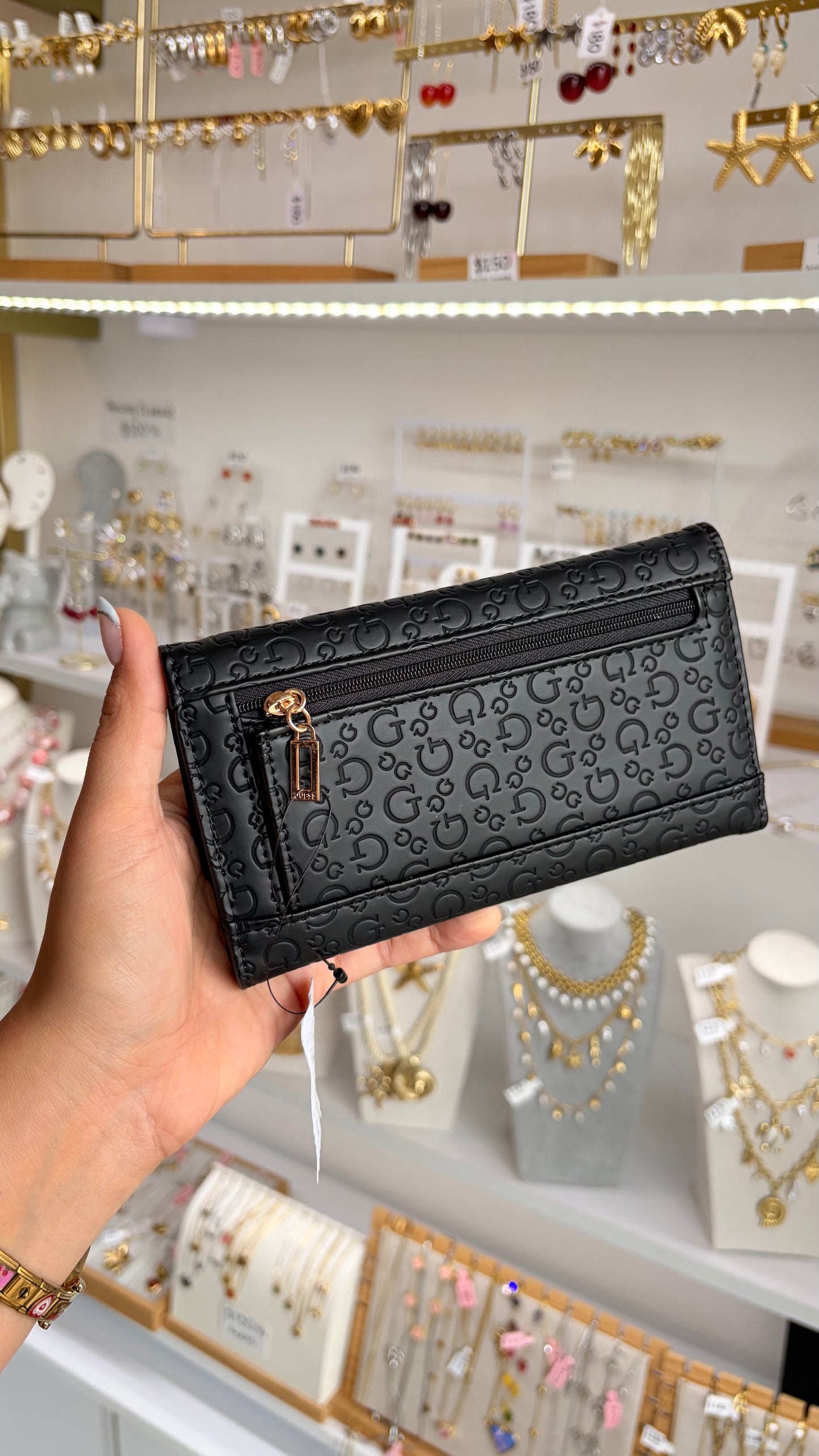 Cartera Dama Negro Guess