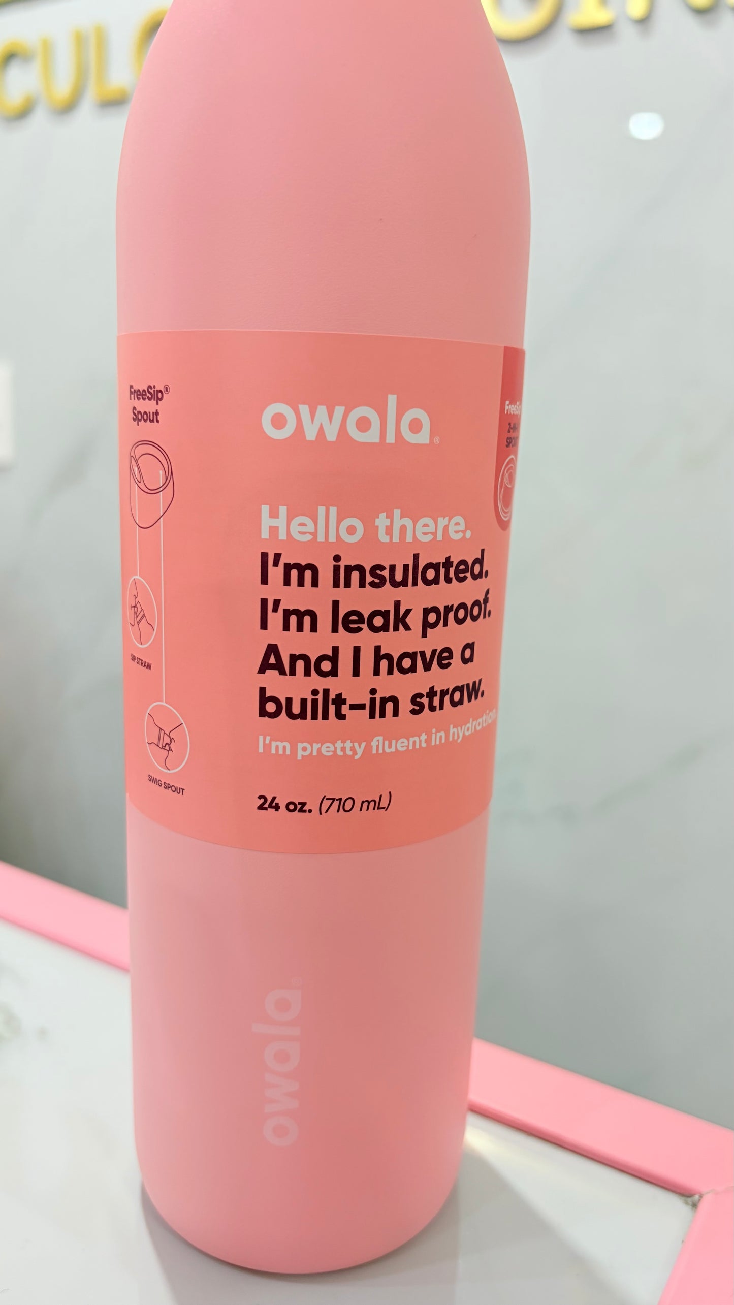 Termo Rosa 710ml Owala