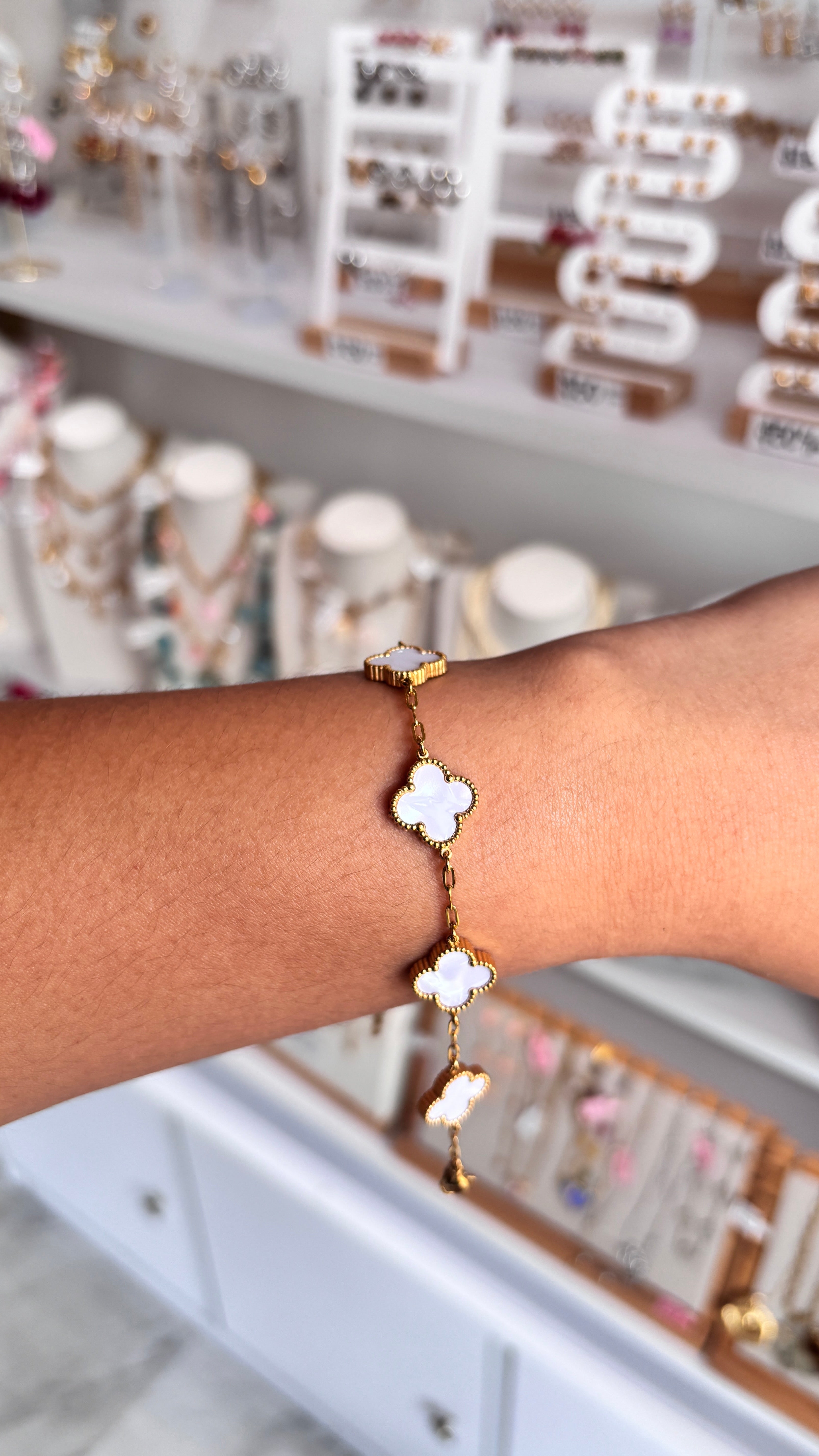 Pulsera trébol