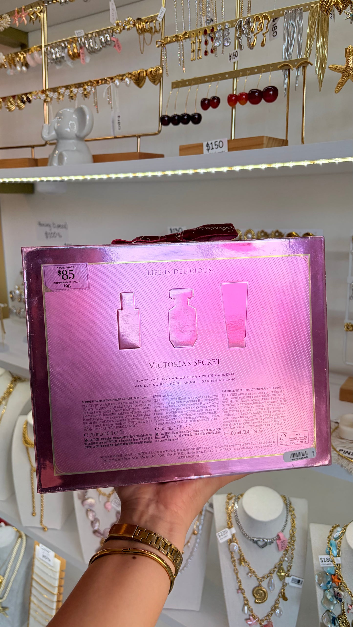 Set Perfume Dama Tease Victoria’s Secret
