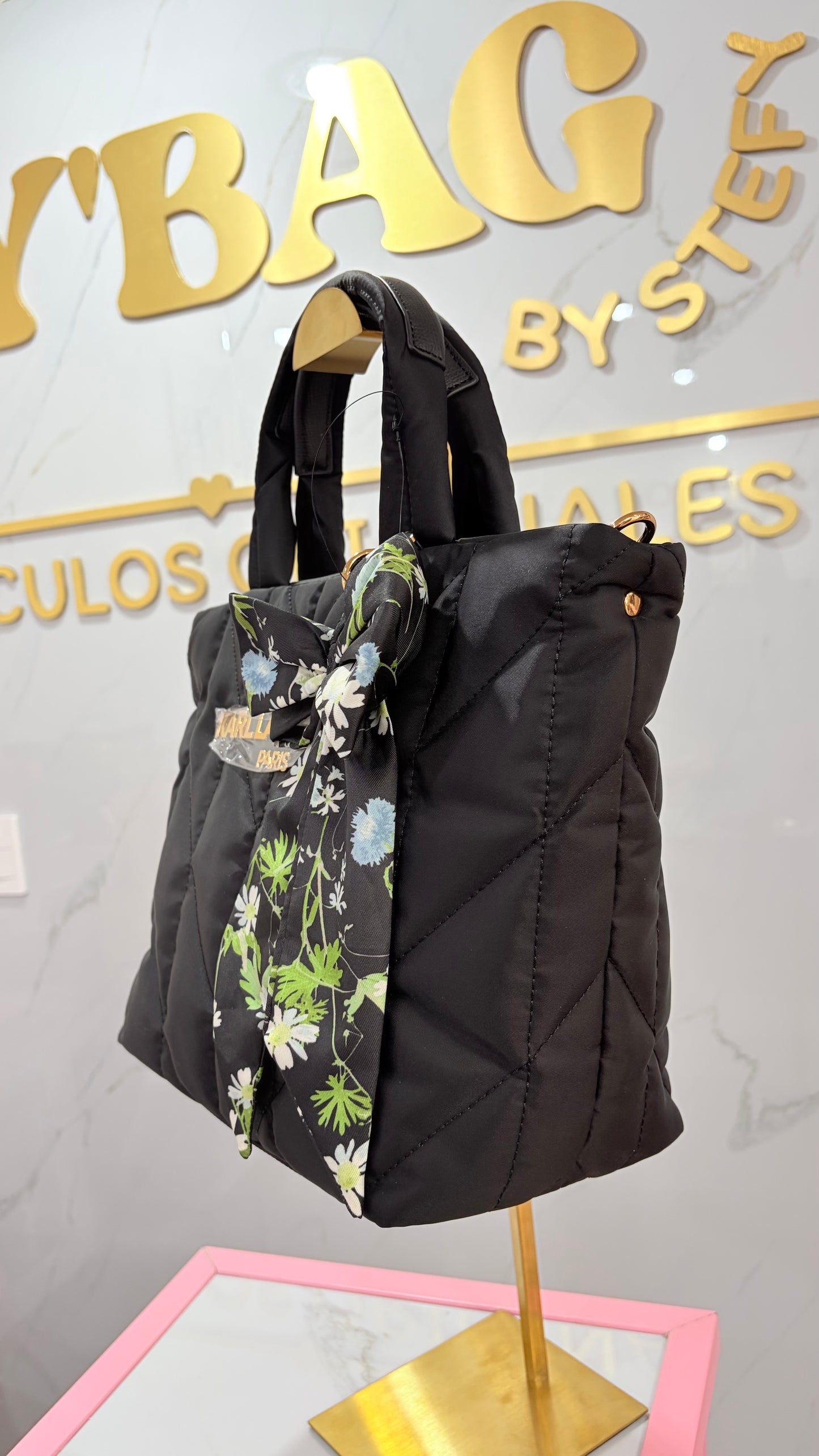 Bolsa Dama Negra Karl Lagerfeld