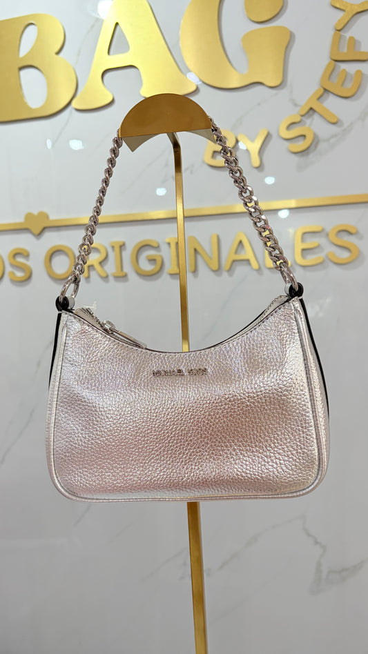 Bolsa Dama Plateada Michael Kors