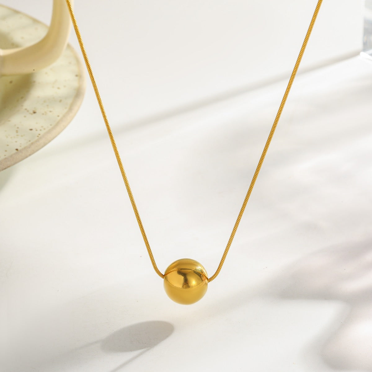 Collar Borla Dorada