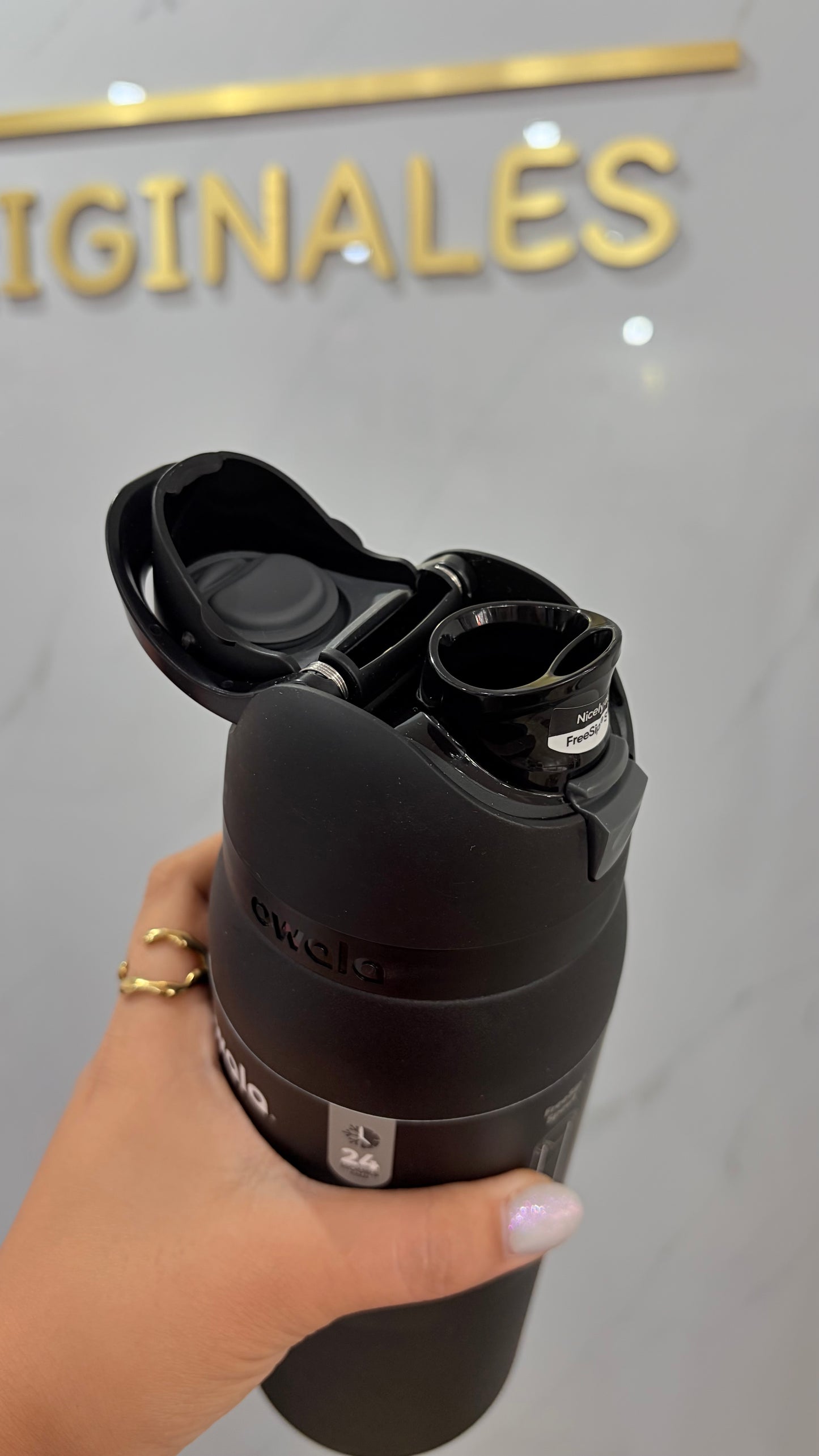 Termo Negro 945ml Owala