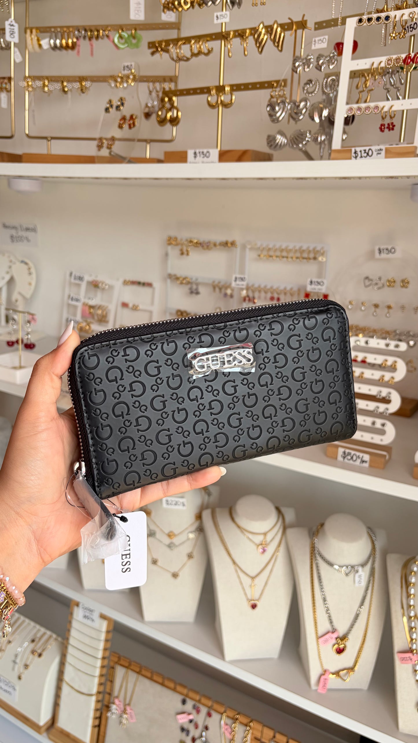 Cartera Dama Negro Guess