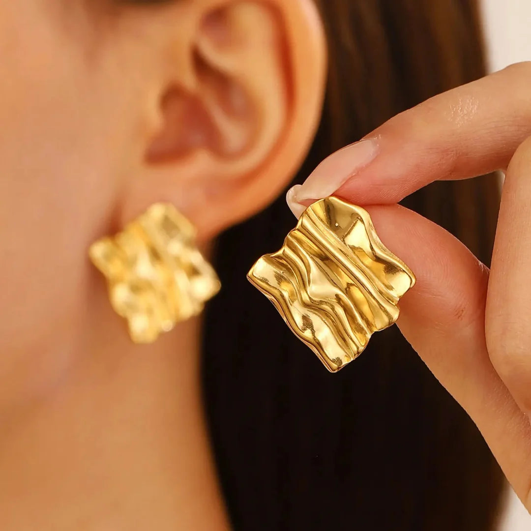 Aretes Cuadrado