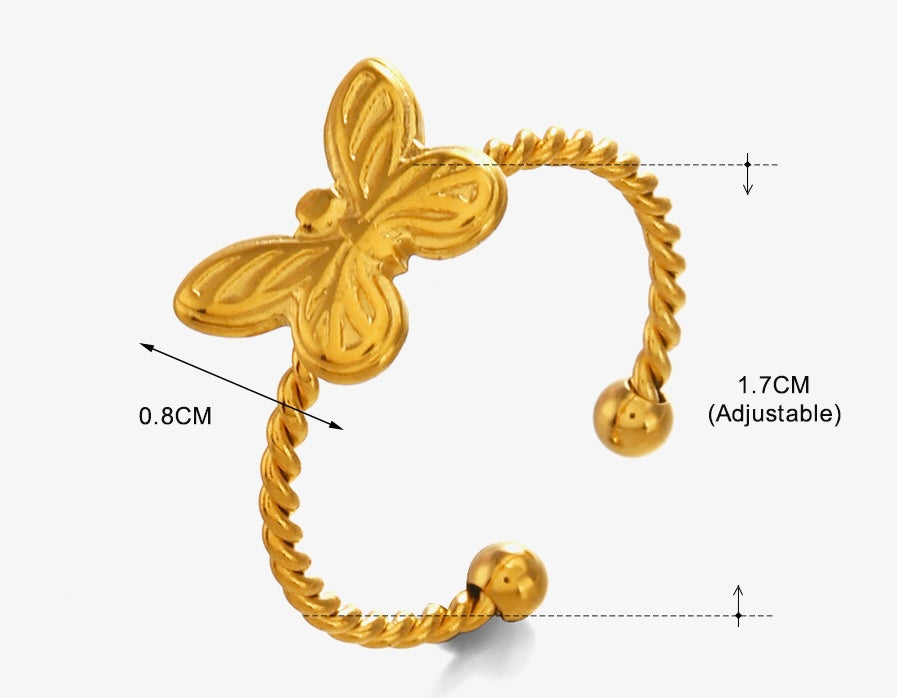 Anillo Mariposa