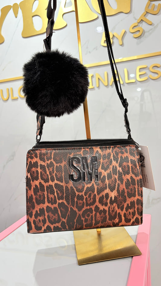 Bolsa Dama Crossbody Anima Print Steve Madden