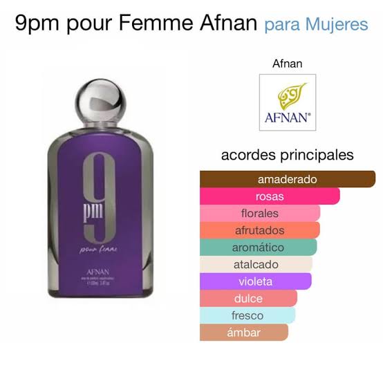 Perfume Dama 9pm Afnan