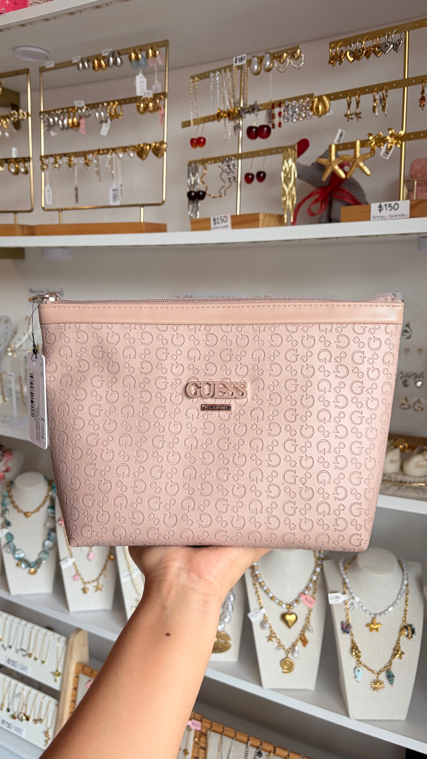 Cosmetiquera Nude Guess