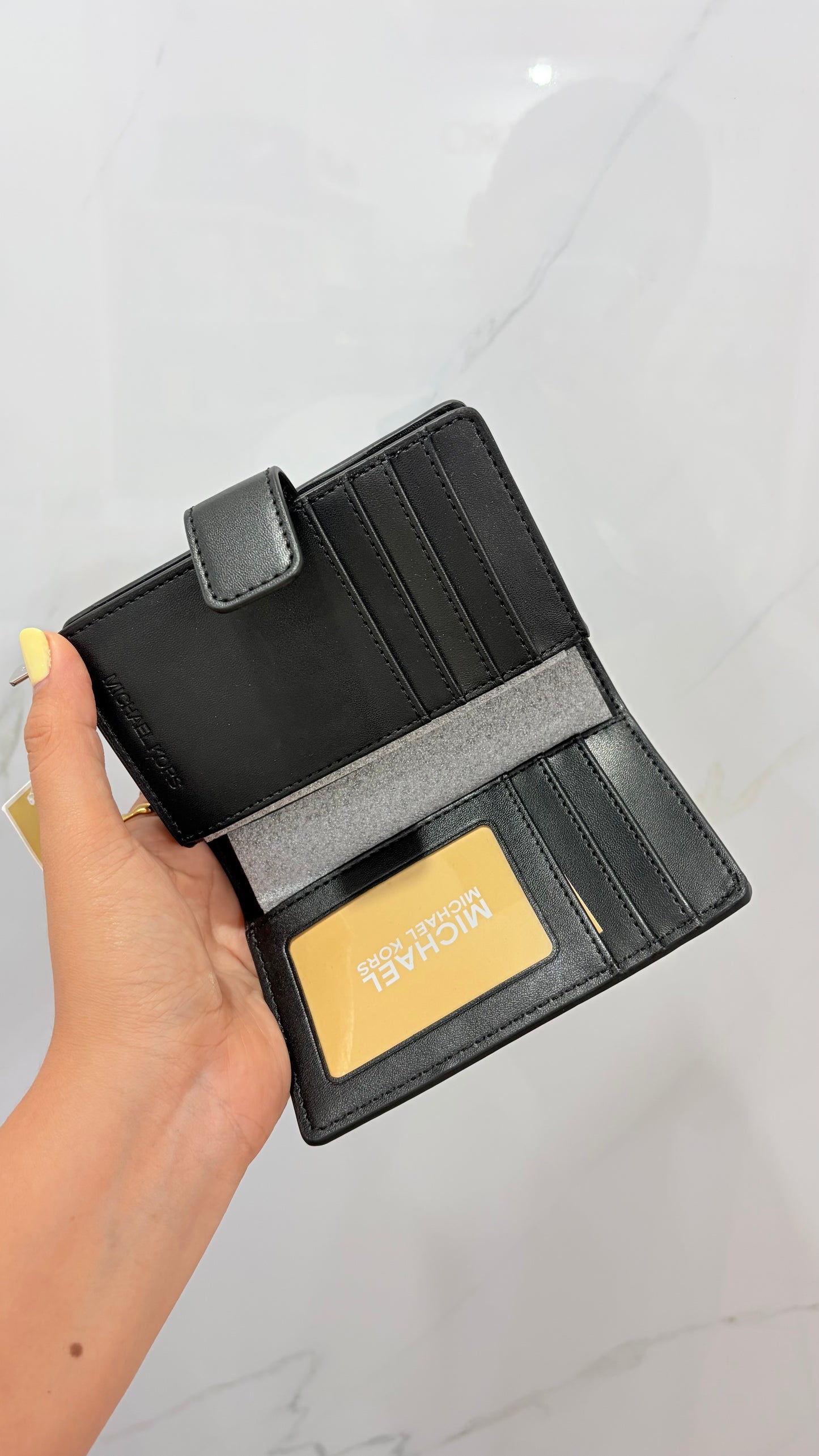Cartera Negra Estrellas Michael Kors