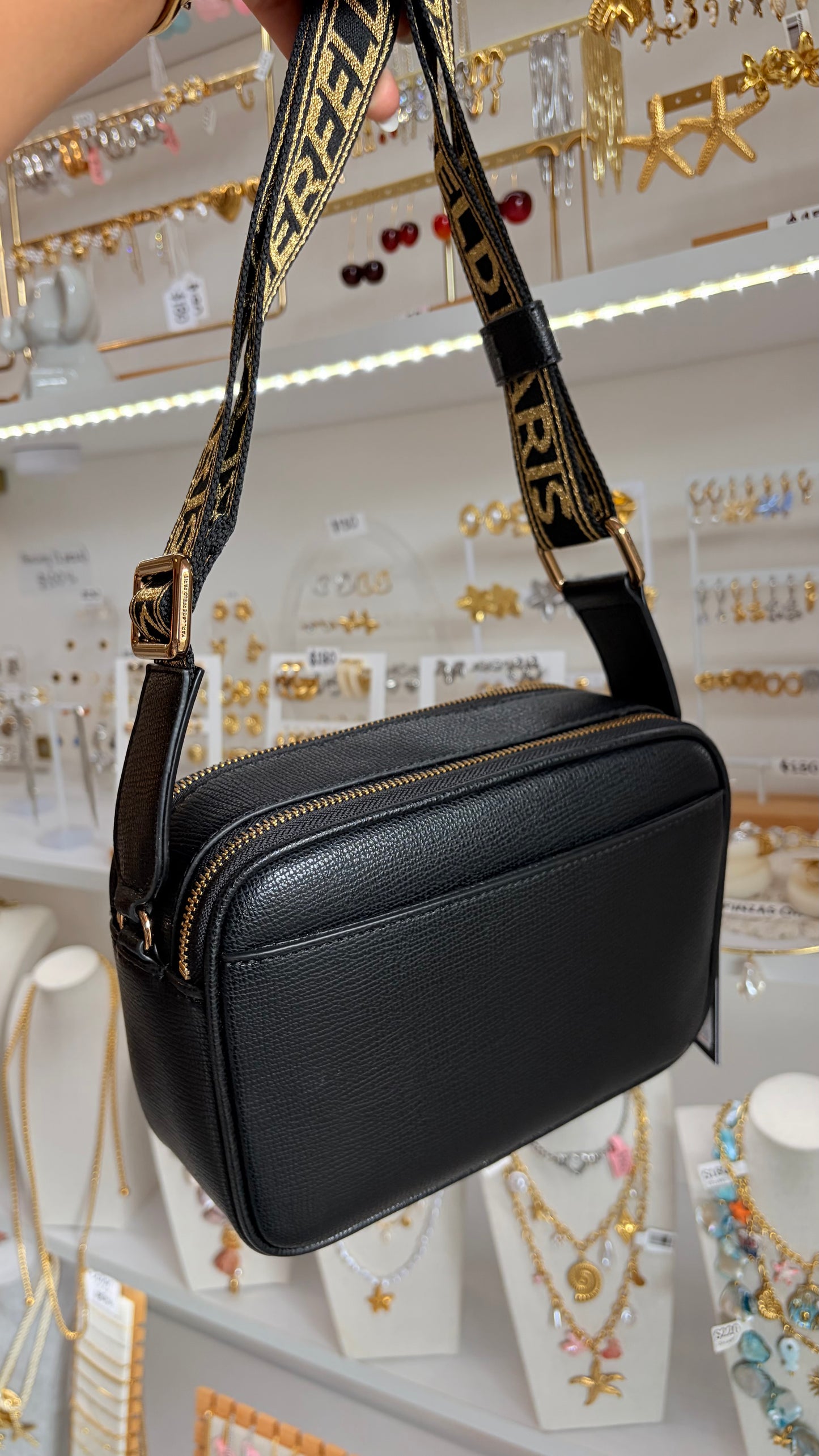 Bolsa Dama Negra Karl Lagerfeld