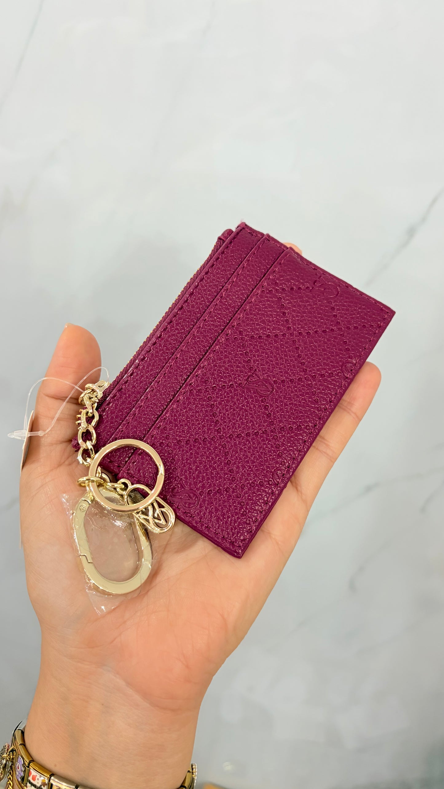Monedero - Tarjetero Dama Morado Victoria’s Secret
