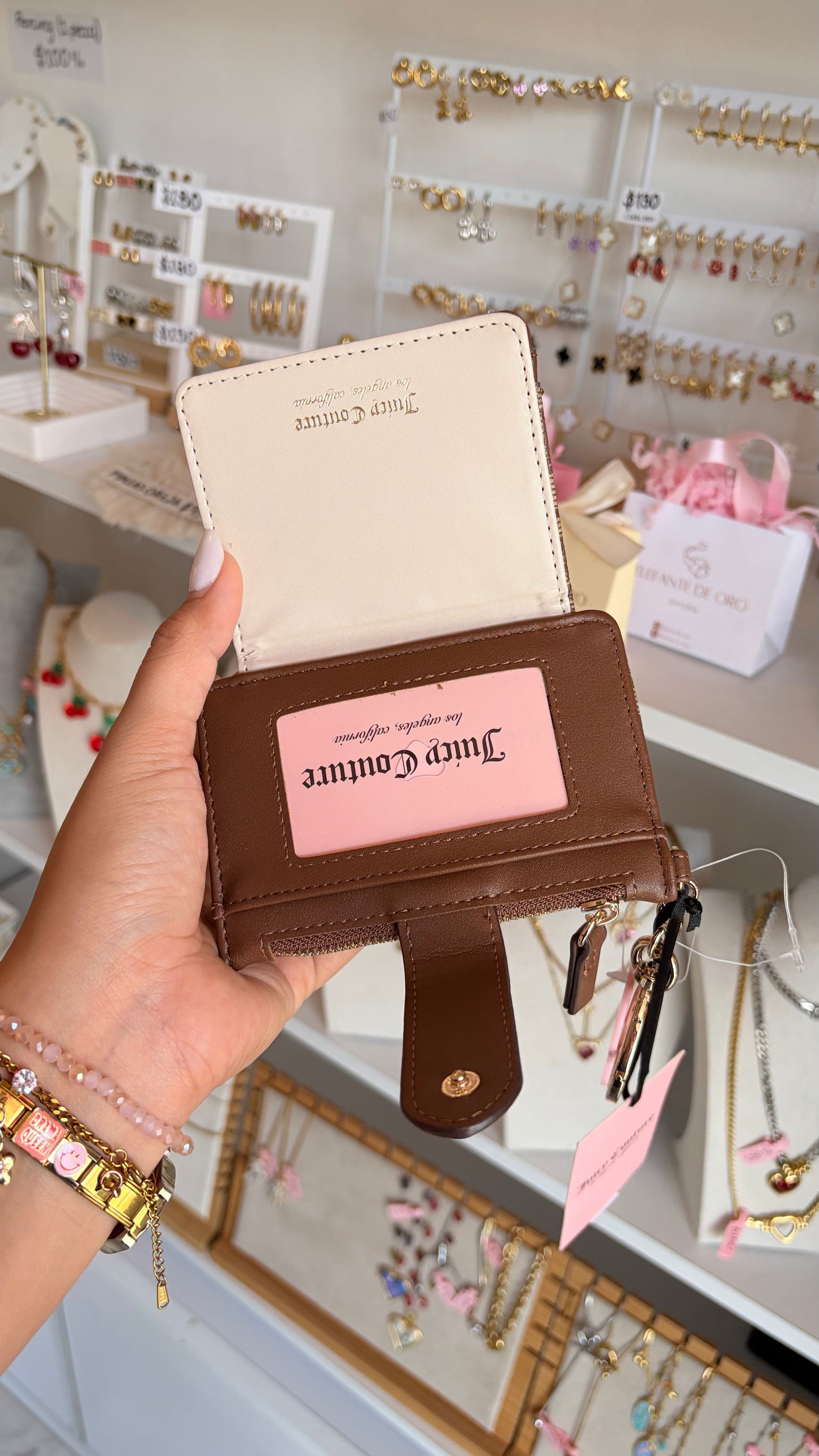 Cartera Dama Café Juicy Couture