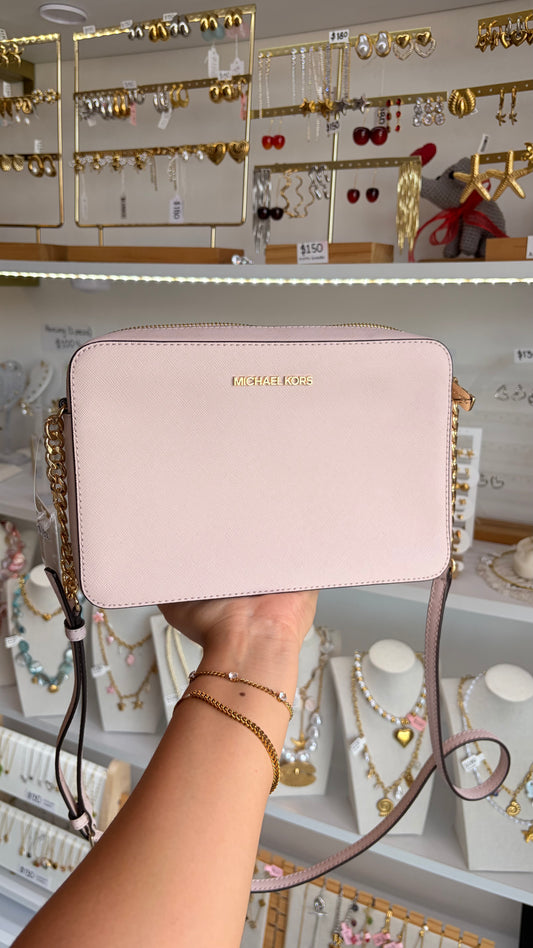 Bolsa Dama Crossbody Rosa Michael Kors